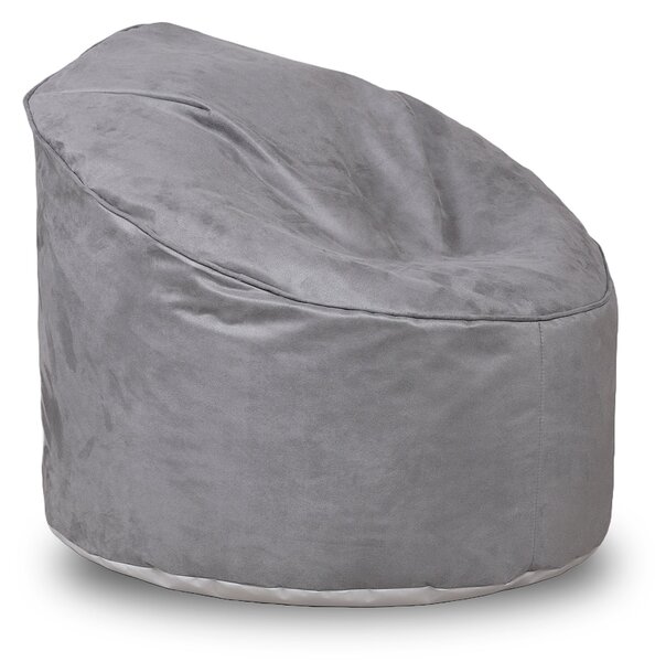 Kaikoo Brushed Faux Suede Bean Bag Chill Chair