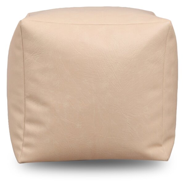 Kaikoo Faux Leather Beanbag Cube