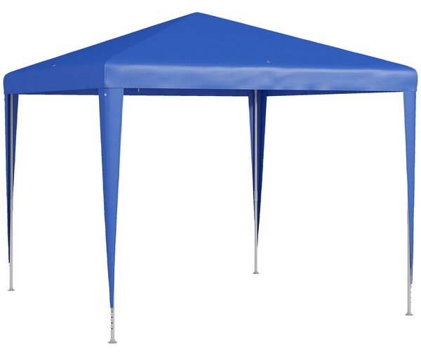 Outsunny 2.7m x 2.7m Garden Gazebo Marquee Party Tent Wedding Canopy Outdoor(Blue)