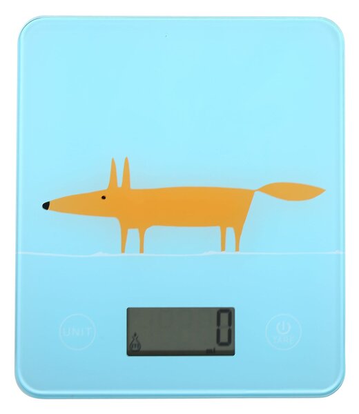 Scion Dexam Mr Fox Blue Electronic Kitchen Scales