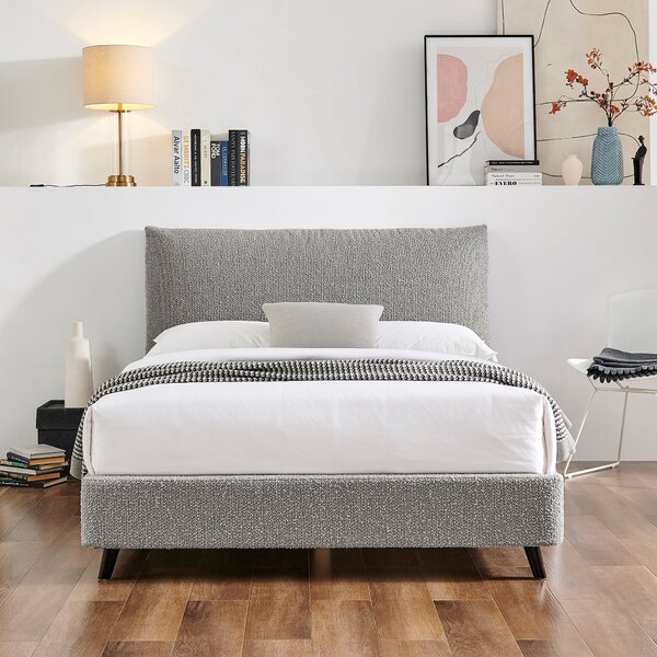 Limelight Luna Pillow Back Bed Frame, Boucle