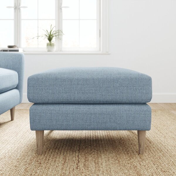 Sven Chunky Tonal Weave Footstool