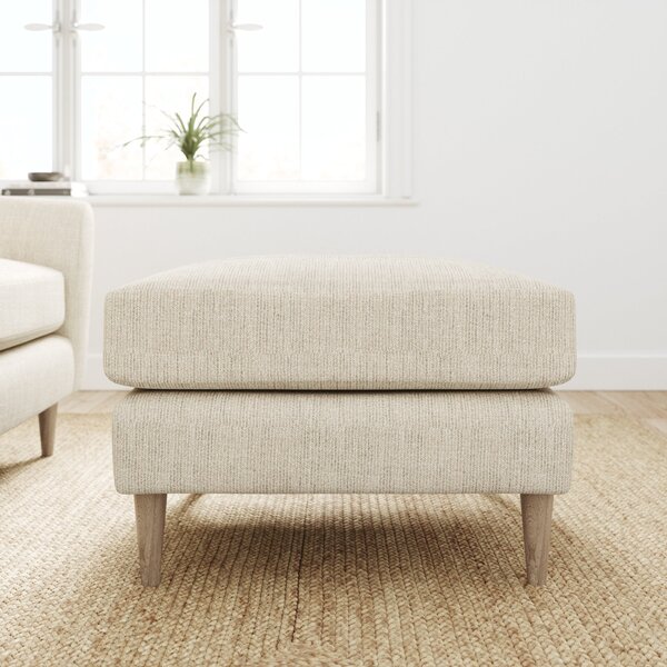 Sven Chunky Tonal Weave Footstool