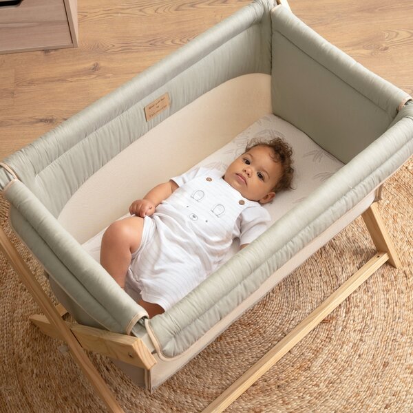 Clair de Lune Organic Folding Crib