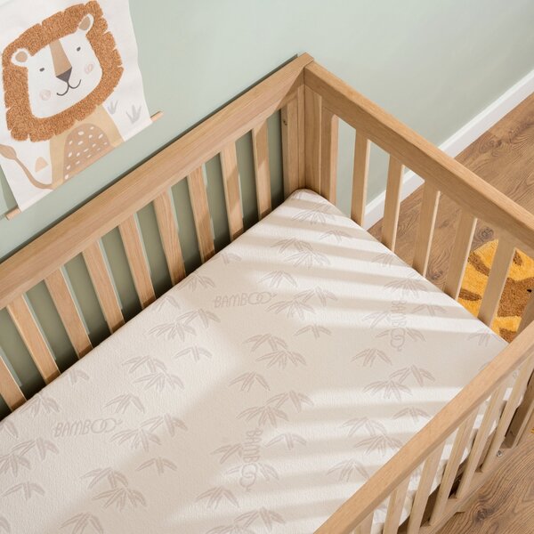 Clair de Lune Bamboo and Coir Premium Cot Bed Mattress