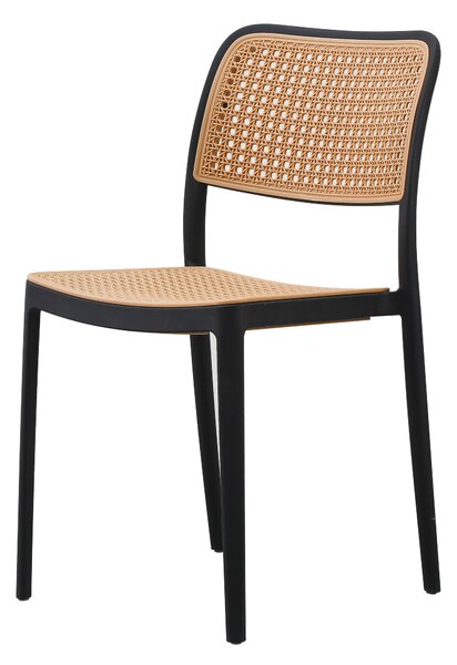 Fusion Living Plastic Cafe Dining Chair