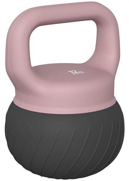 SPORTNOW Soft Kettlebell, 12kg Kettle Bell with Anti-Slip Grip for Home Gym Weight Lifting and Strength Training