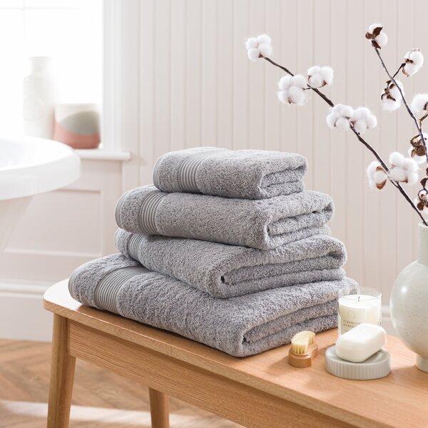 Egyptian Cotton Towel Silver