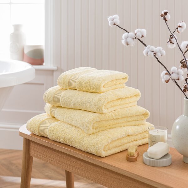 Egyptian Cotton Towel Lemon