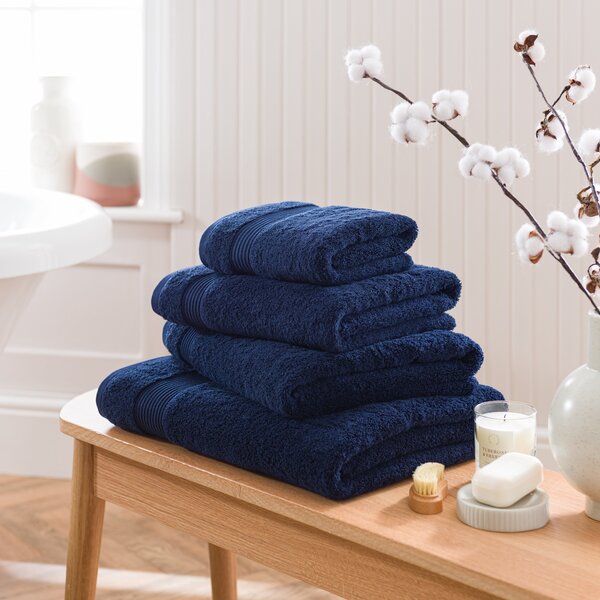 Egyptian Cotton Towel Navy (Blue)