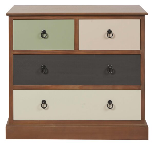 Pacific Loft 4 Drawer Chest, Pine