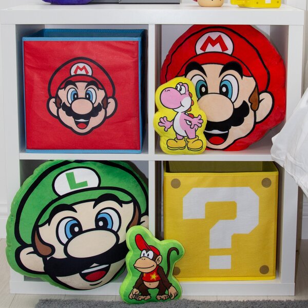 Set of 2 3.6L Mario Storage Cubes