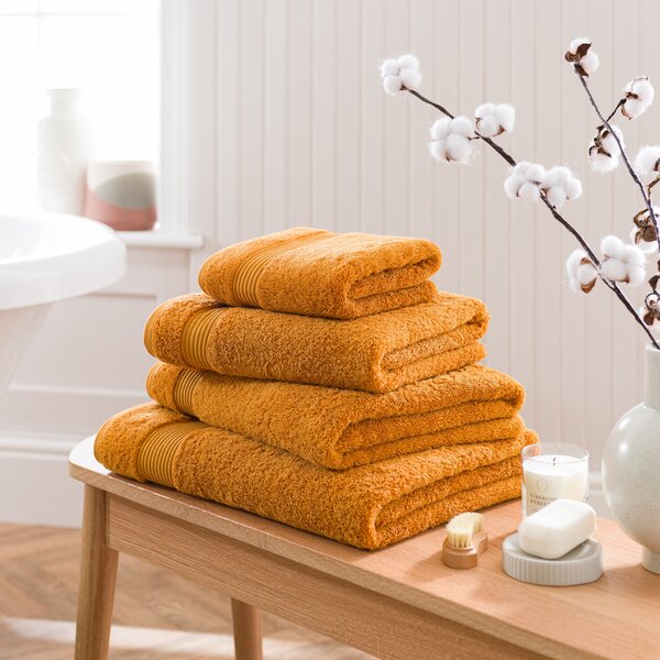 Egyptian Cotton Towel Amber