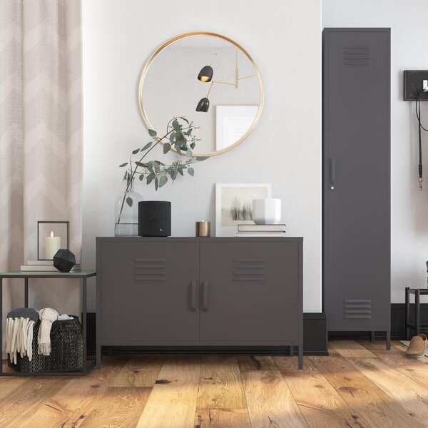 Bradford 2 Door Metal Accent Cabinet