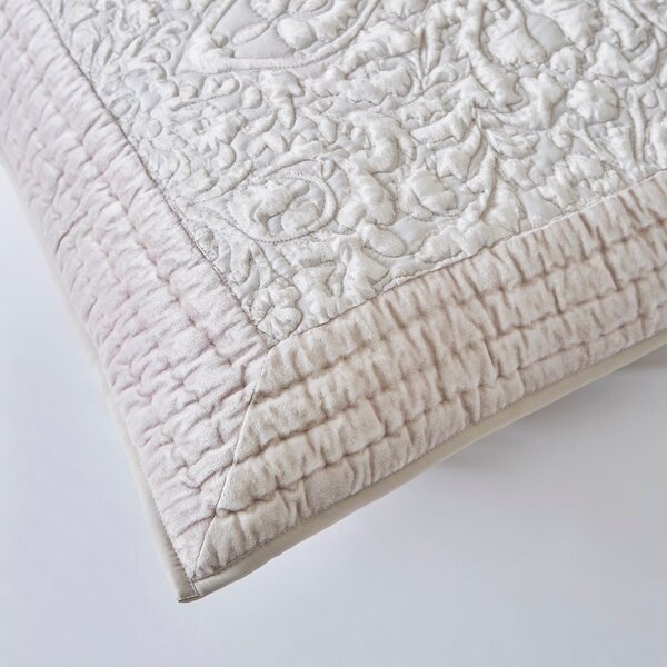 Dorma Charlbury Ivory Continental Pillowcase