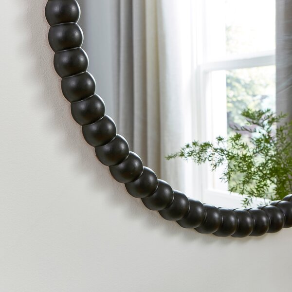 Bobbin Round Wall Mirror