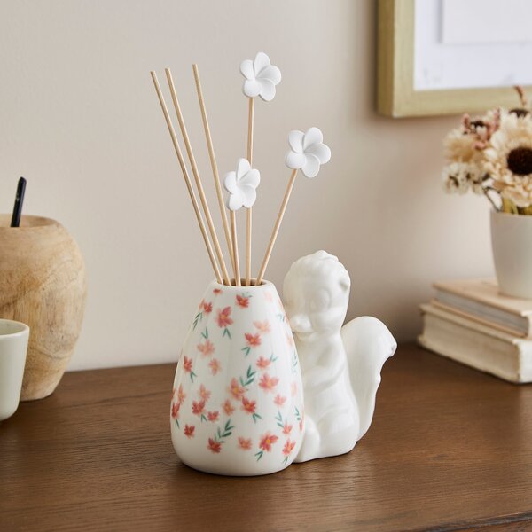 Disney Squirrel Blossoming Blooms Diffuser White