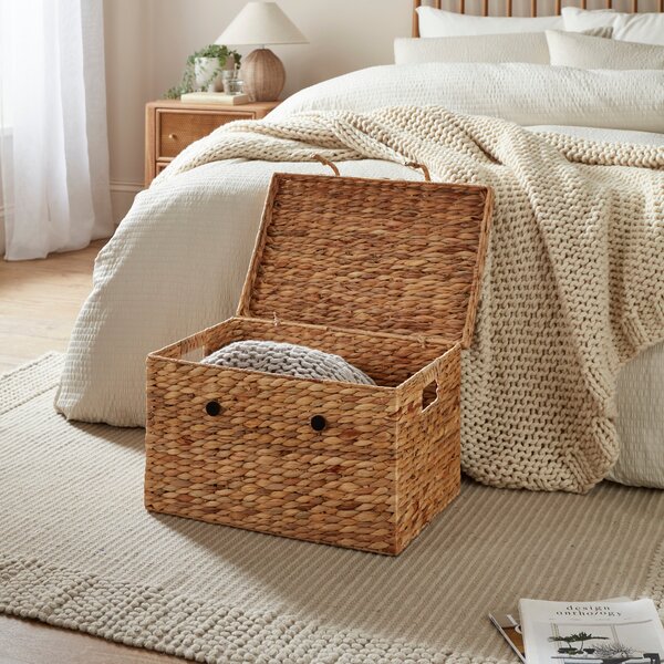 Water Hyacinth Woven Underbed Trunk