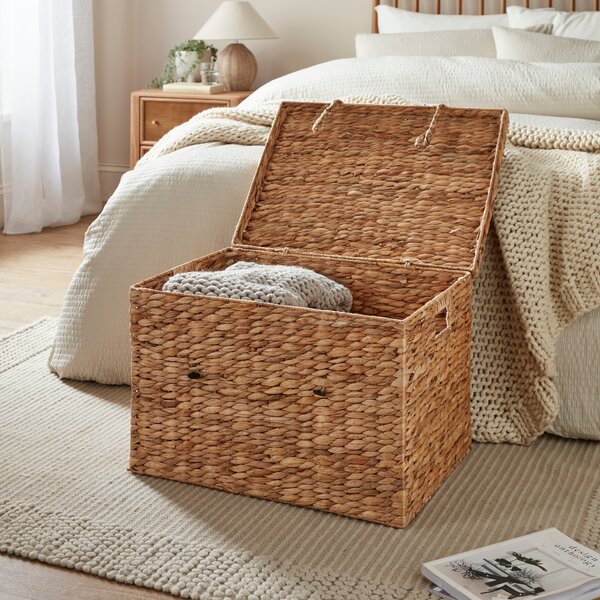 Water Hyacinth Woven Underbed Trunk