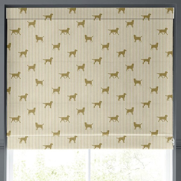 Emily Bond Marley Made to Measure Roman Blind Gold