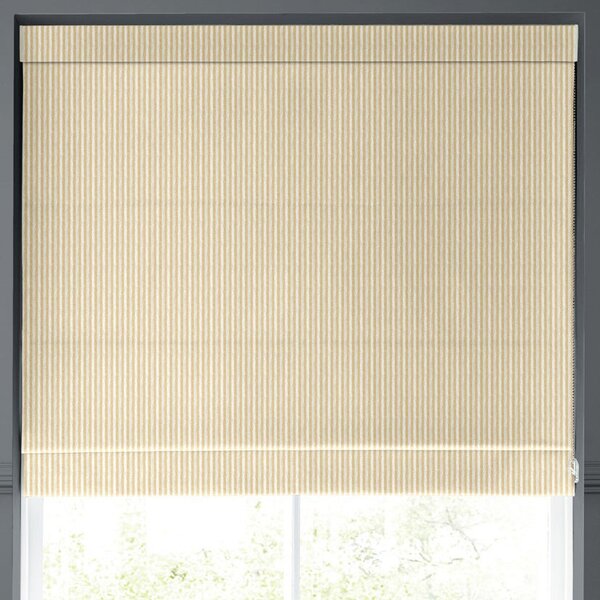 Emily Bond Oscar Stripe Made to Measure Roman Blind Gold
