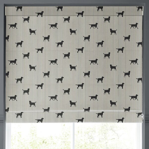 Emily Bond Marley Made to Measure Roman Blind Coal