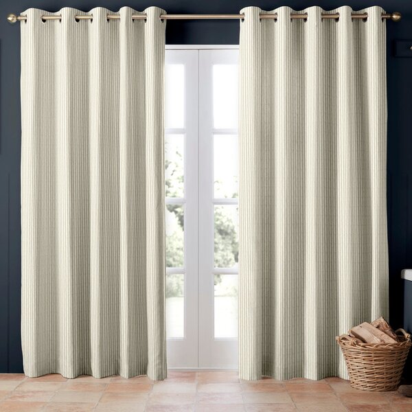 Emily Bond Oscar Stripe Made to Measure Curtain Linen