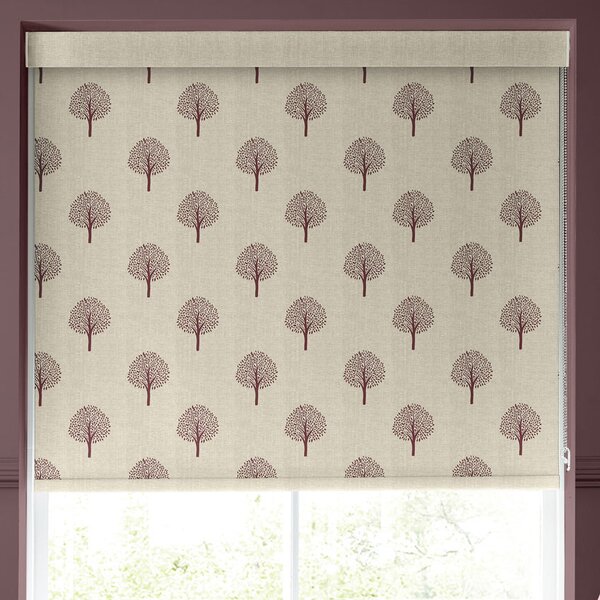 Emily Bond Yew Tree Translucent Made to Measure Roller Blind Mulberry
