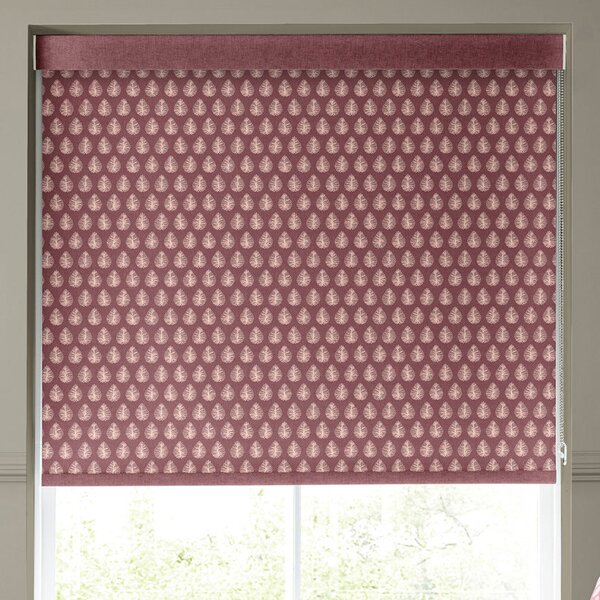 Emily Bond Jaipur Translucent Made to Measure Roller Blind Raspberry