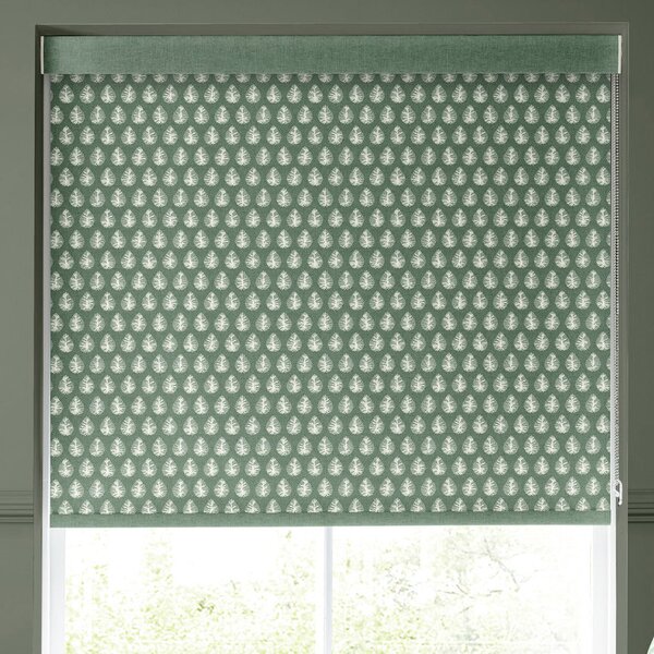 Emily Bond Jaipur Translucent Made to Measure Roller Blind Sage
