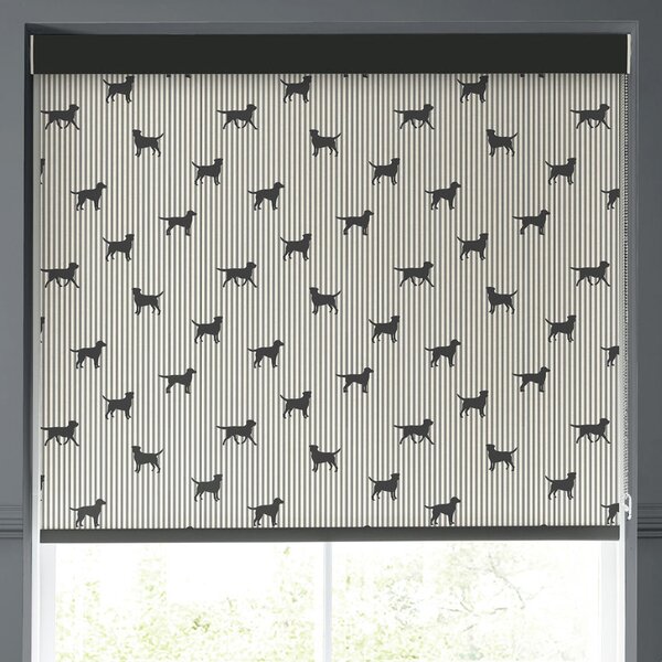 Emily Bond Marley Translucent Made to Measure Roller Blind Coal