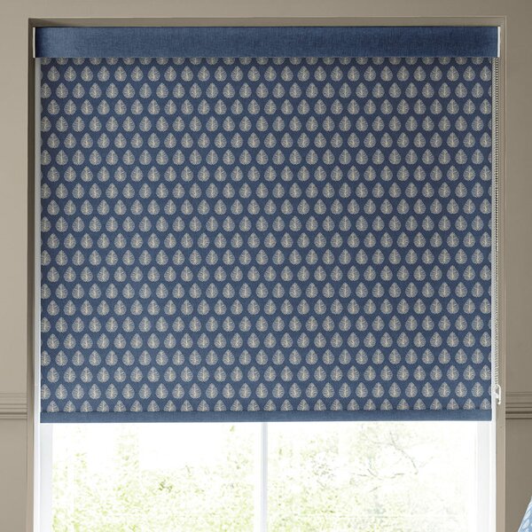 Emily Bond Jaipur Translucent Made to Measure Roller Blind Indigo
