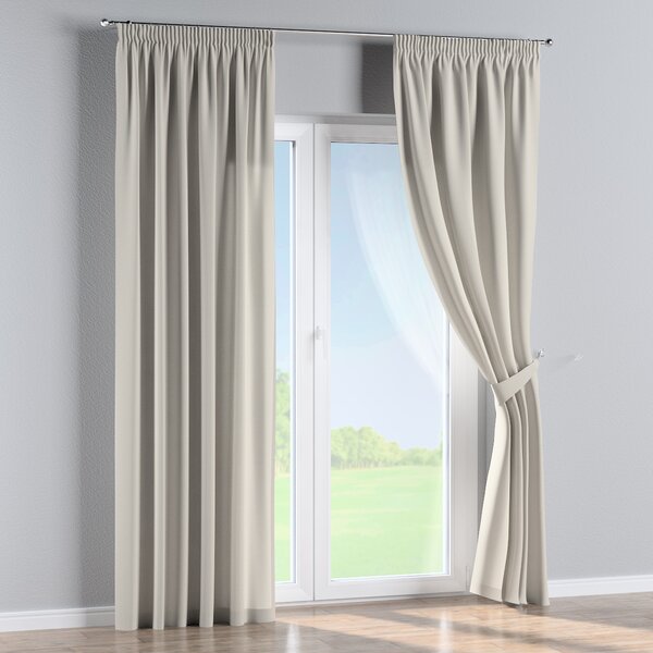 Pencil pleat curtain