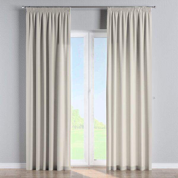 Pencil pleat curtain