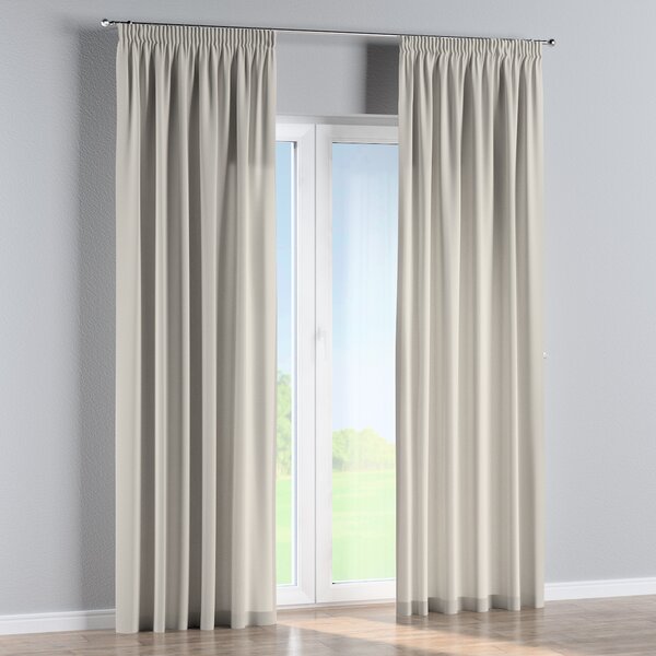 Pencil pleat curtain