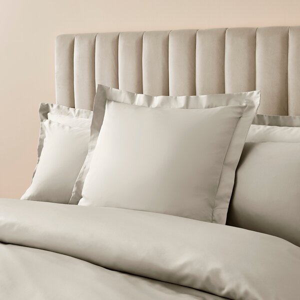 Soft & Silky Continental Square Pillowcase Natural