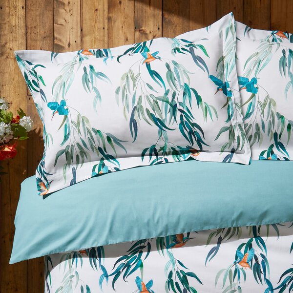 Kingfisher Oxford Pillowcase Natural