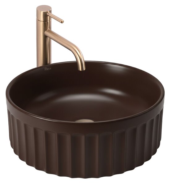 Countertop Basin Rea DUO Espresso Matt