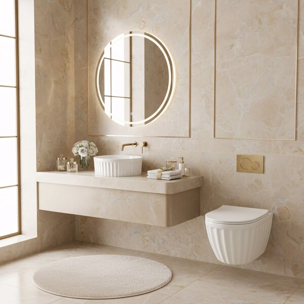 Toilet bowl Rea Duo White