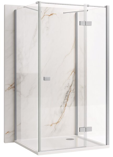 Shower enclosure Rea Atlas 80x80 Chrome