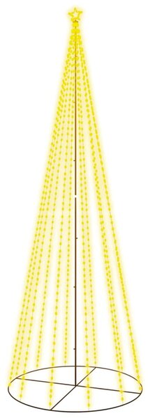 Christmas Cone Tree Warm White 732 LEDs 160x500 cm