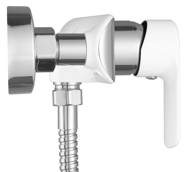 Shower faucet REA Bloom White Chrome