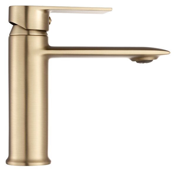 Bathroom faucet REA Veneta Brush Gold low