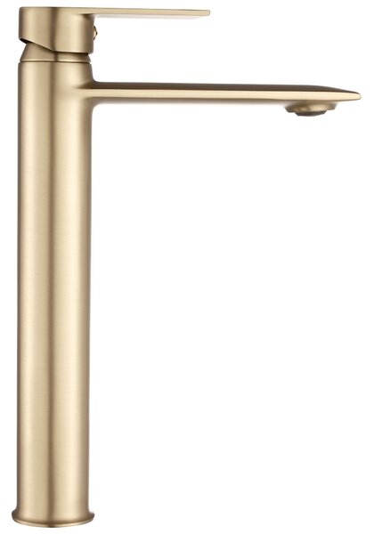 Bathroom faucet REA VENETA Brush Gold High