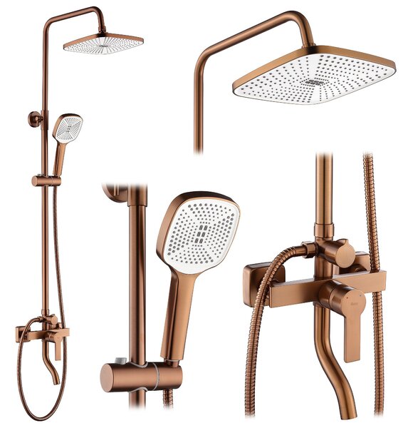 Shower set MY2021-77C REA ARGUS COPPER BRUSH