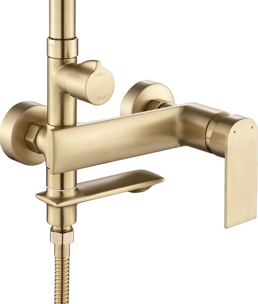 Shower set REA Veneta Brush Gold