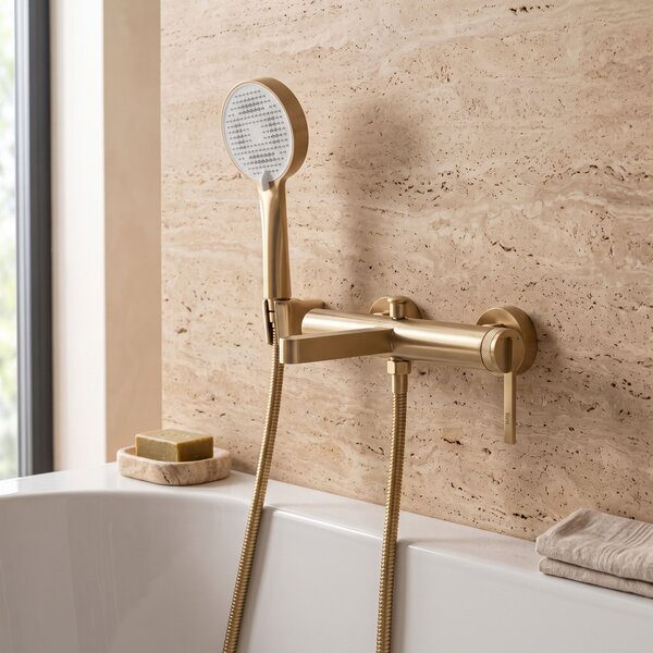 Bath faucet REA Grace Brush Gold