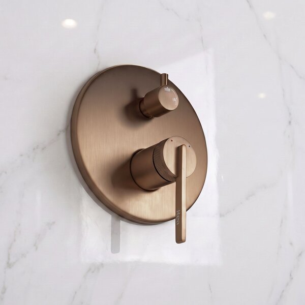 Shower system Rea Grace Brush Copper + BOX
