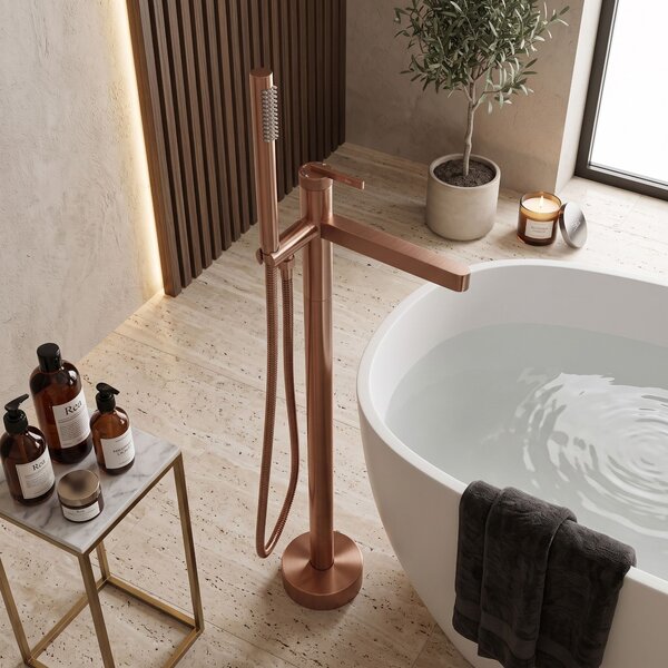 Free-standing faucet Rea Grace Brush Copper