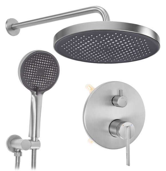 Shower system Rea Grace Brush Nickel + BOX